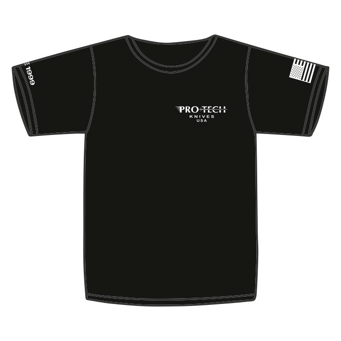 Pro-Tech T-Shirt Flat Black